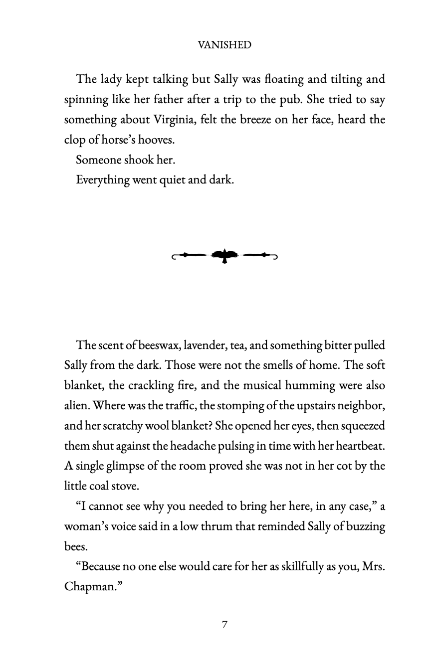 Vanished Hardback Signed