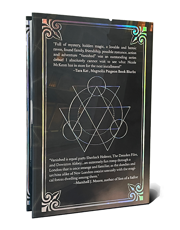 Vanished Hardback Signed