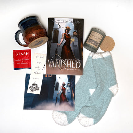 Handmade Character Mug Book Box: Lady Gwen